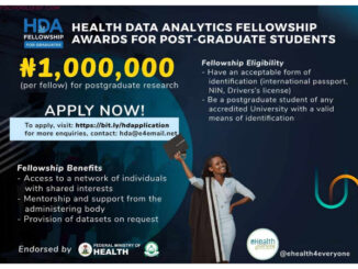 Applications for Graduate Fellowship Opportunity in Health Data Analytics now open