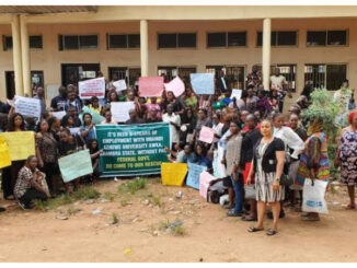 UNIZIK staff protest over 4yrs unpaid salaries