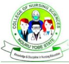 Admission Form for College of Nursing Science, Nguru for 2023–2024