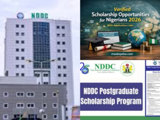 NDDC 2026 foreign postgraduate scholarship application guide