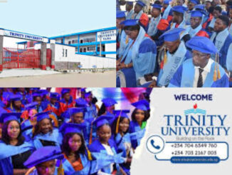 Trinity University 4th convocation ceremony Yaba Lagos 2026